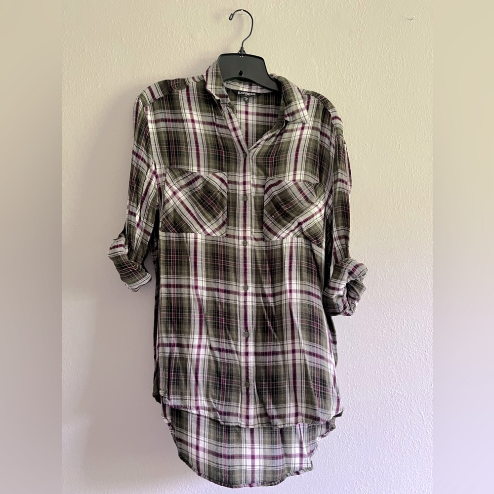 Oversized flannel
